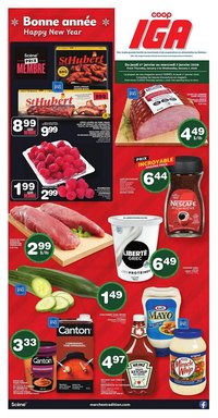 IGA flyer