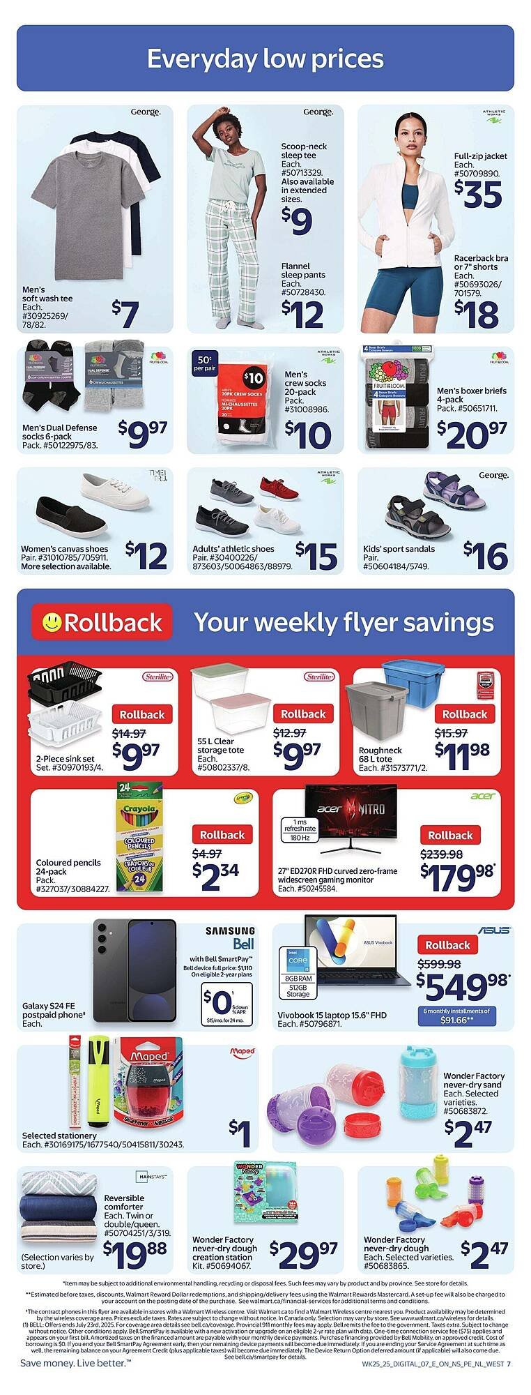 Walmart flyer