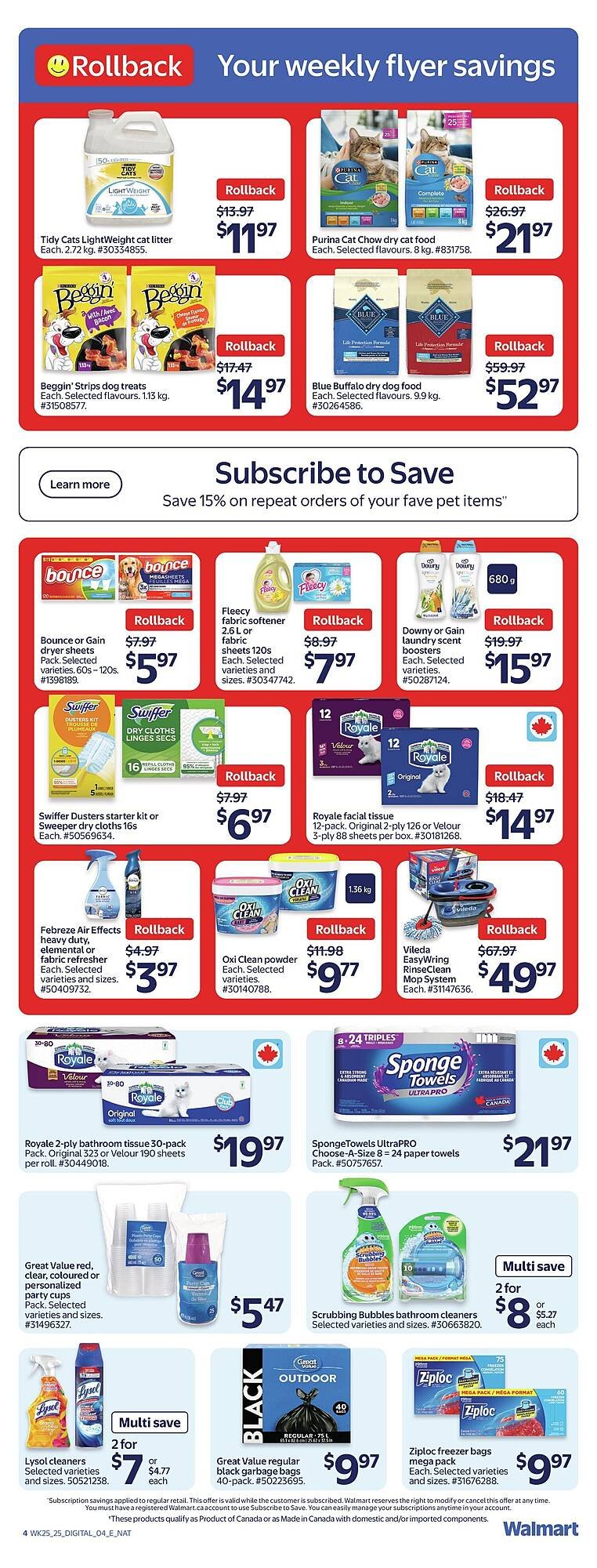 Walmart flyer