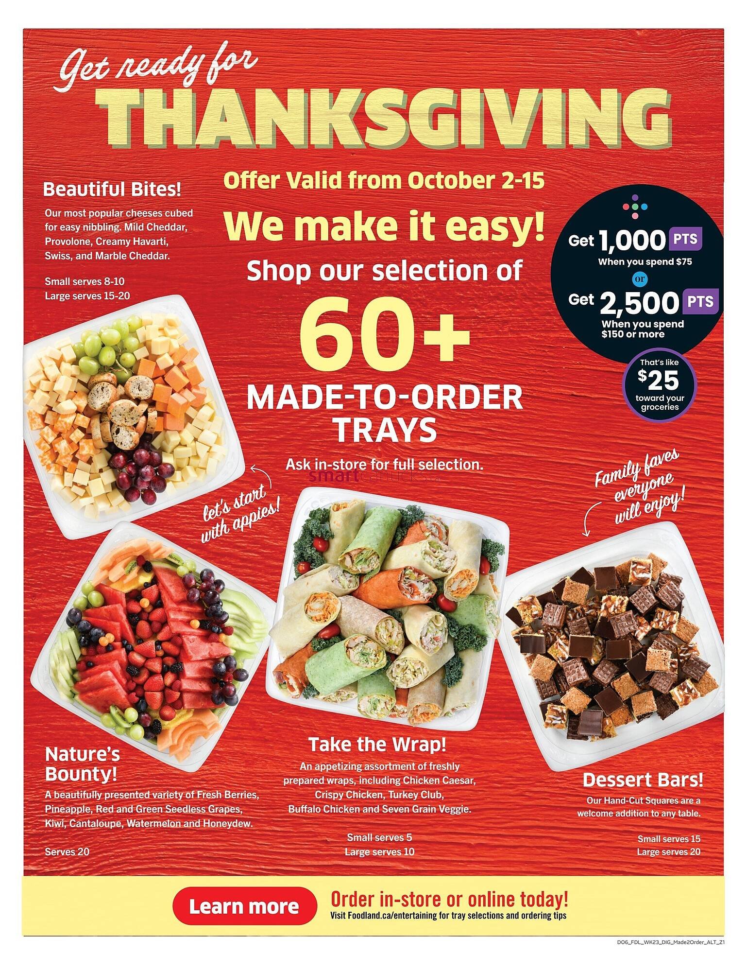 Foodland flyer