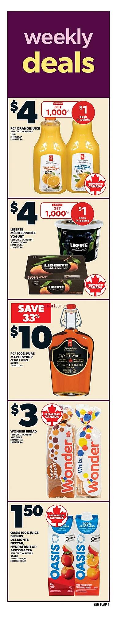 Zehrs Markets weekly ad (2026-01-15 - 2026-01-21) | 1