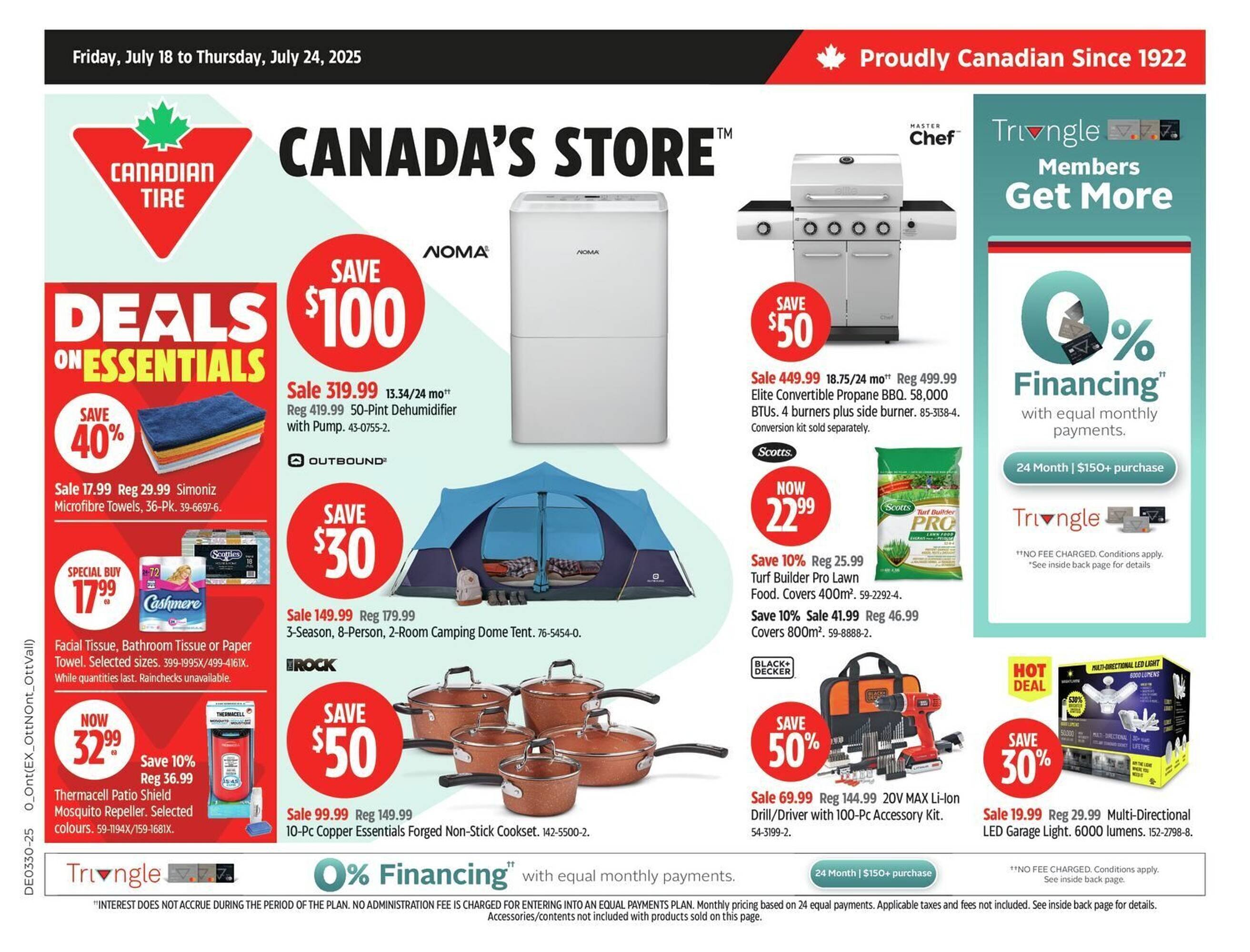 Canadian Tire flyer (2025-07-18 - 2025-07-25) | 1