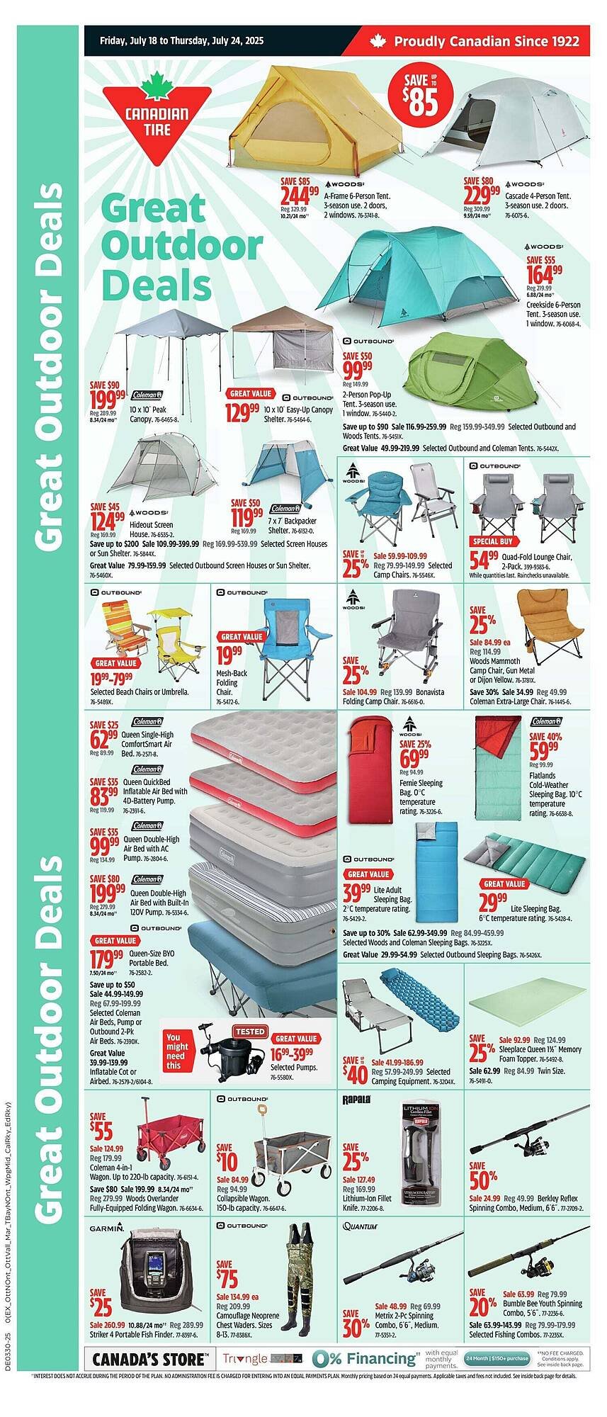 Canadian Tire flyer