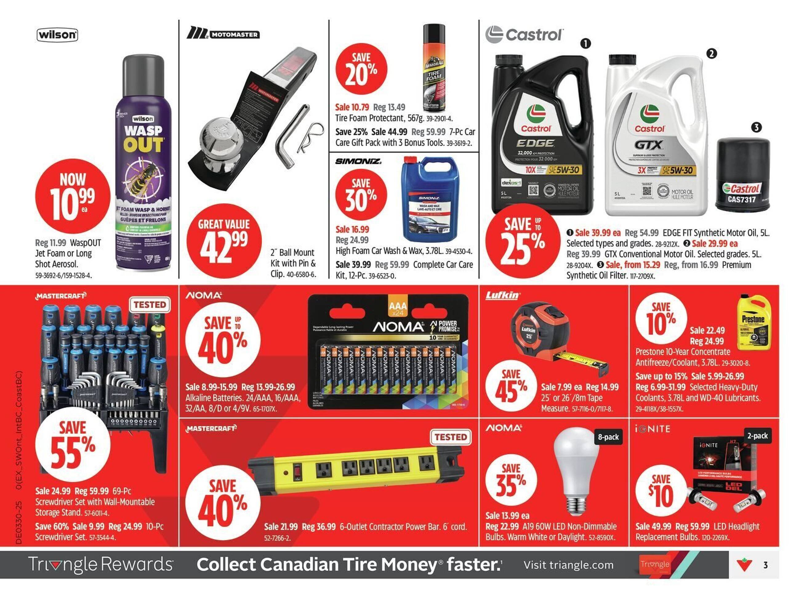Canadian Tire flyer