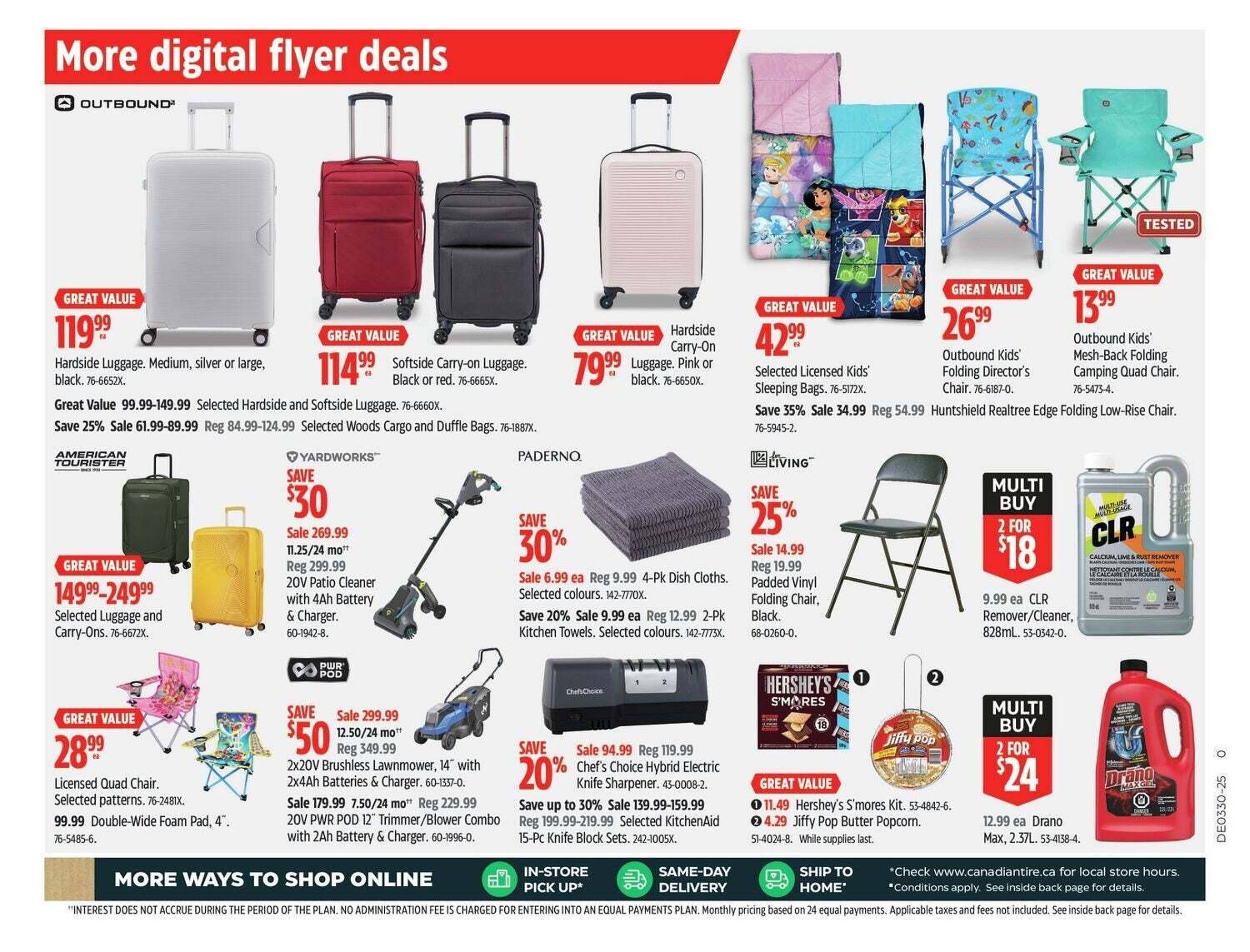 Canadian Tire flyer
