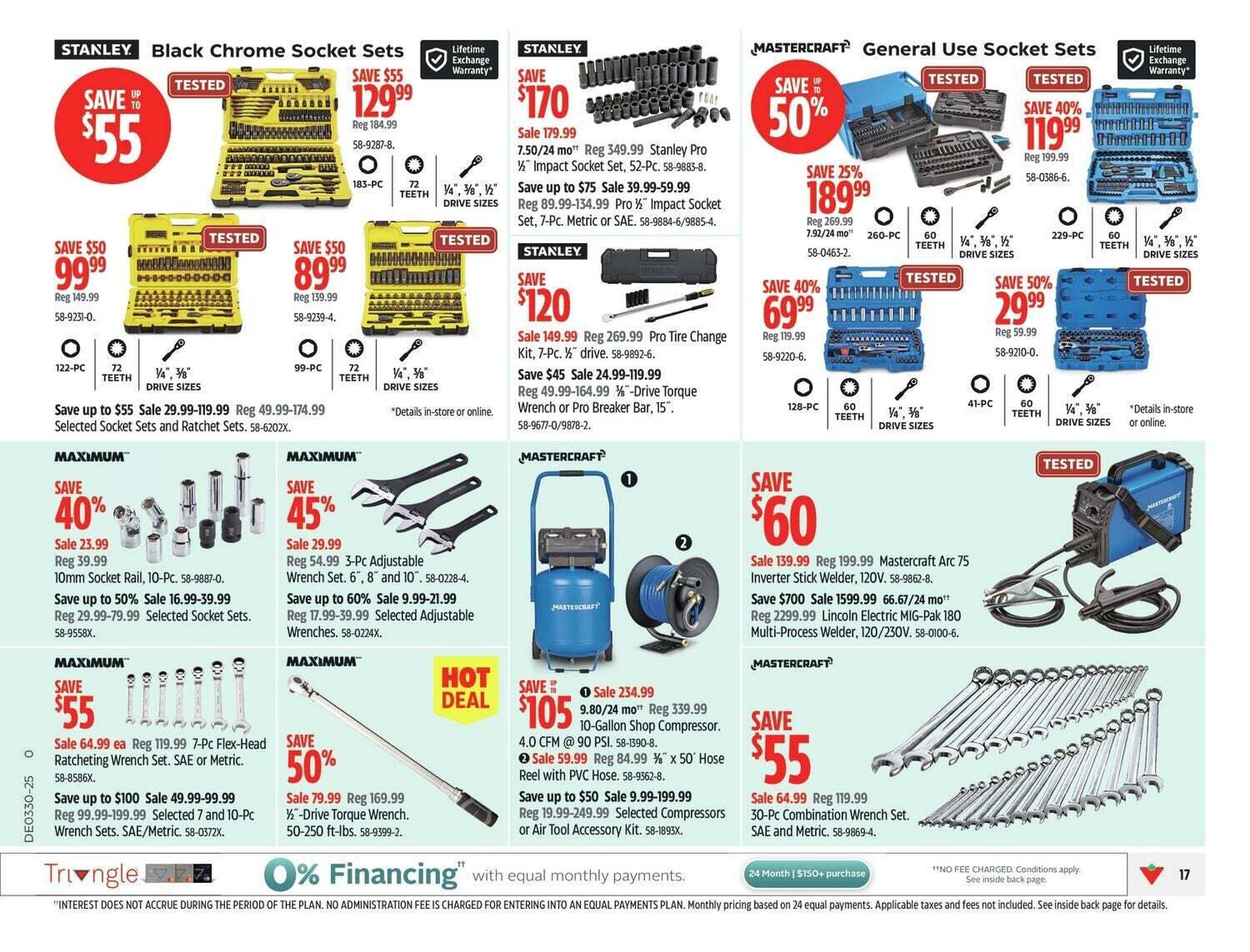 Canadian Tire flyer