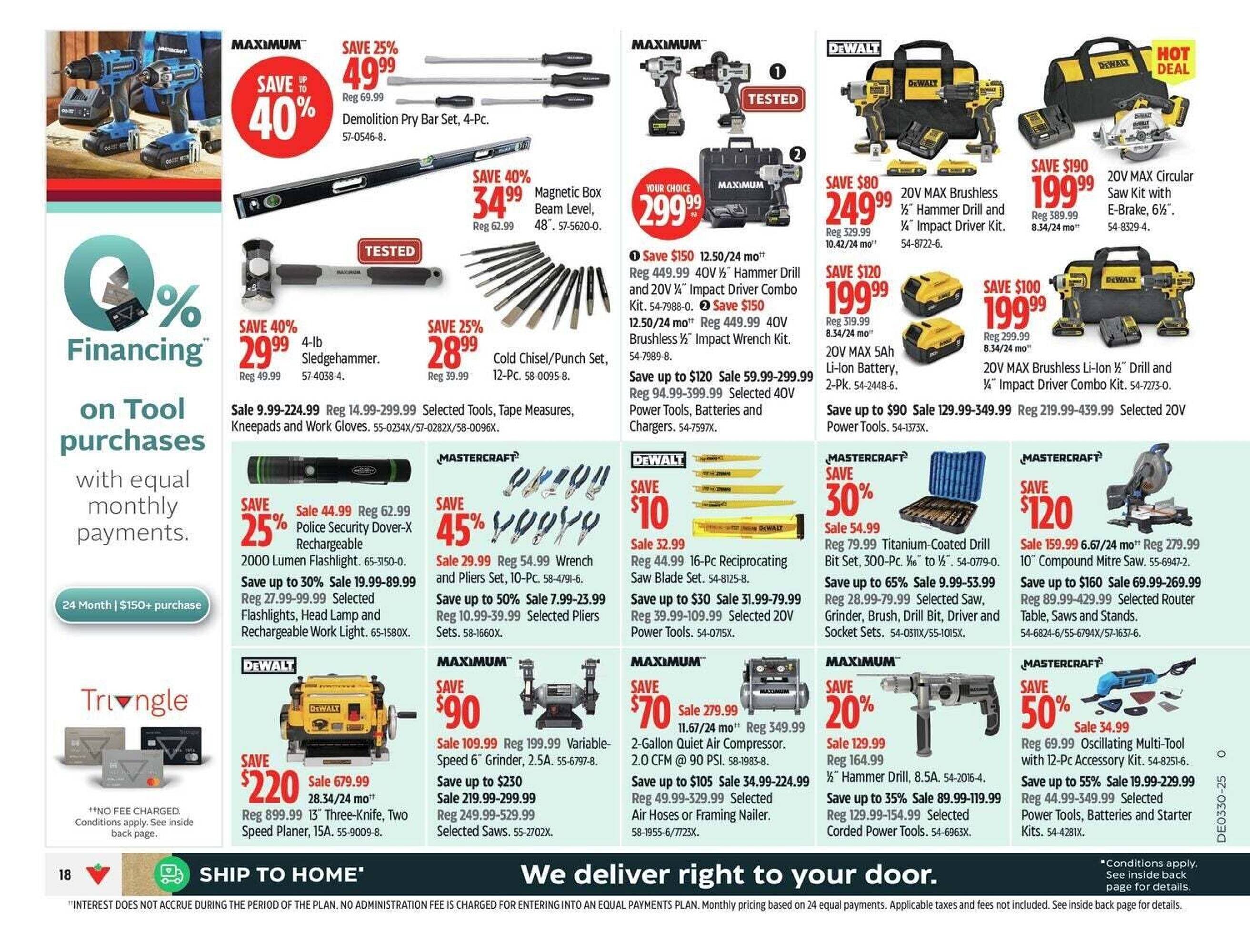 Canadian Tire flyer