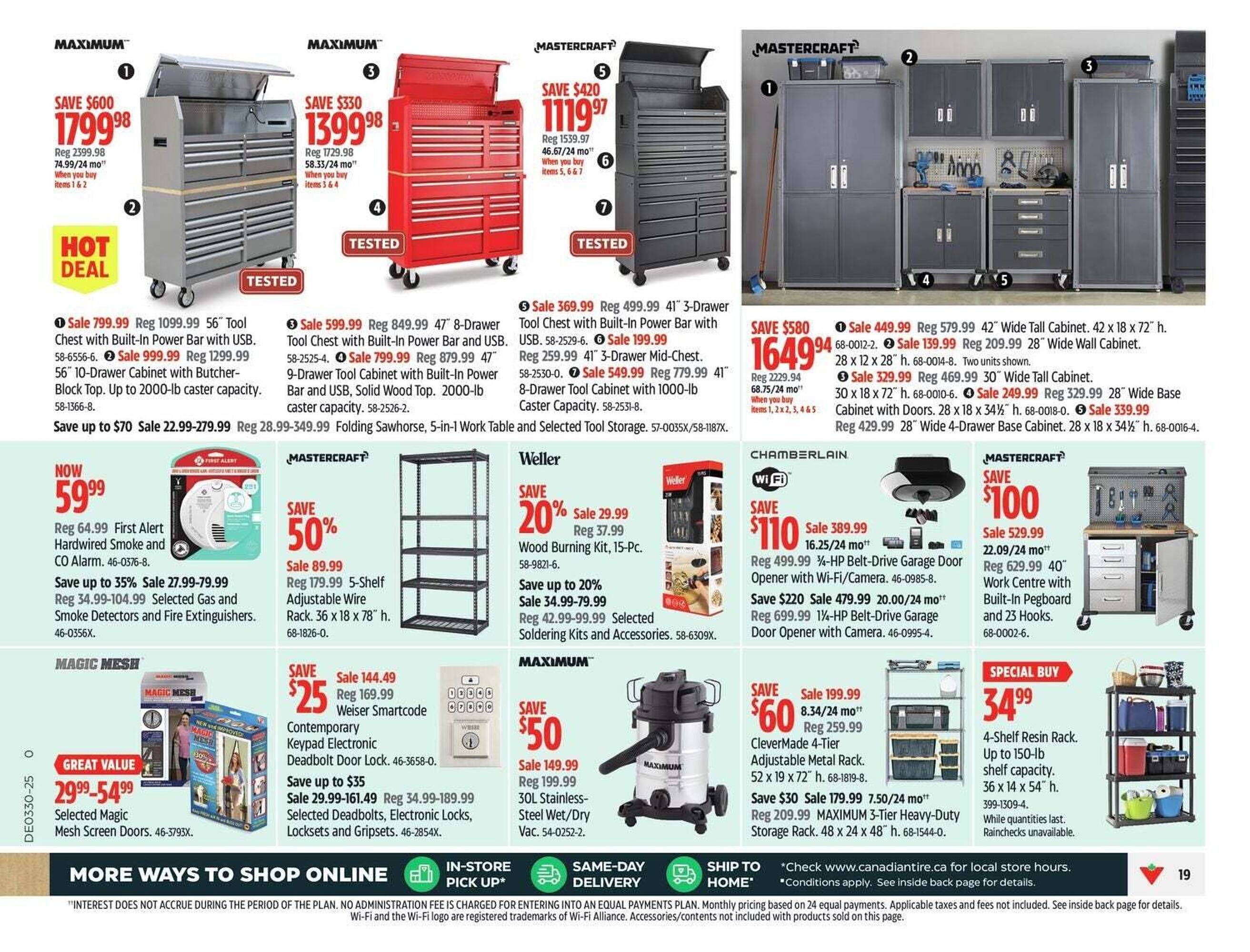 Canadian Tire flyer