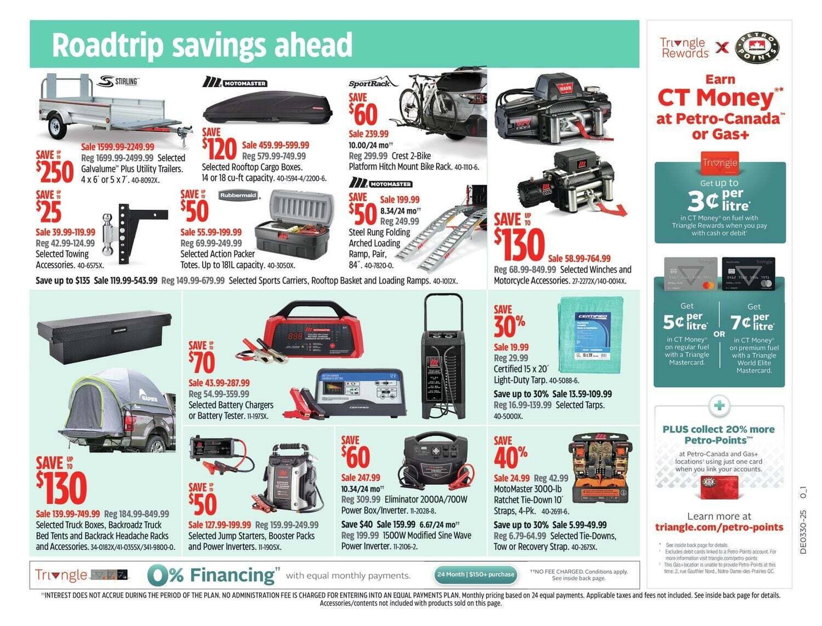 Canadian Tire flyer