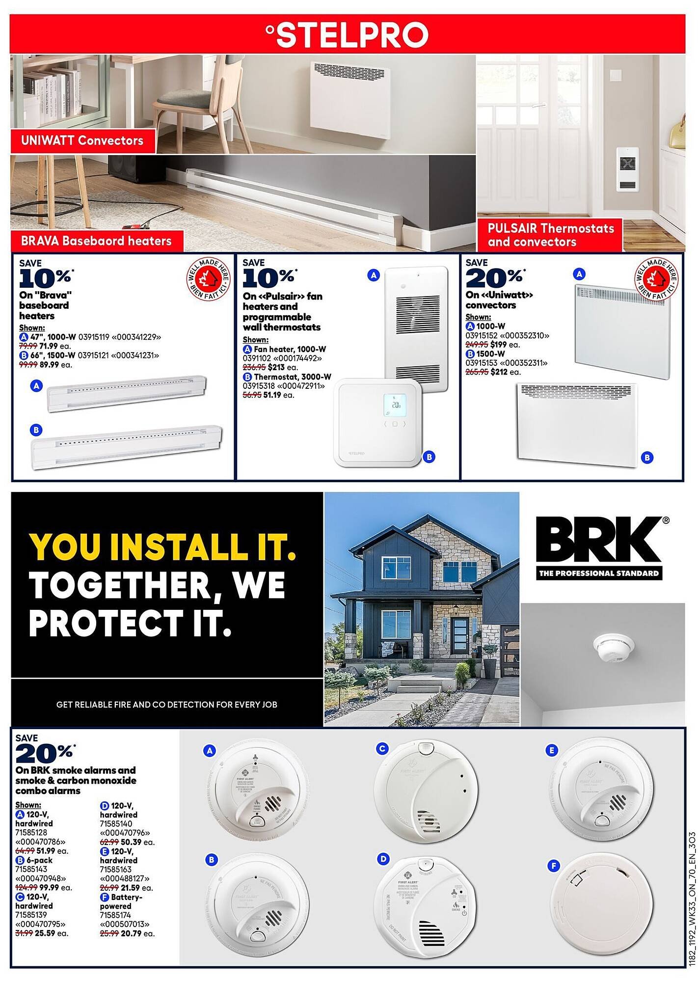 RONA flyer