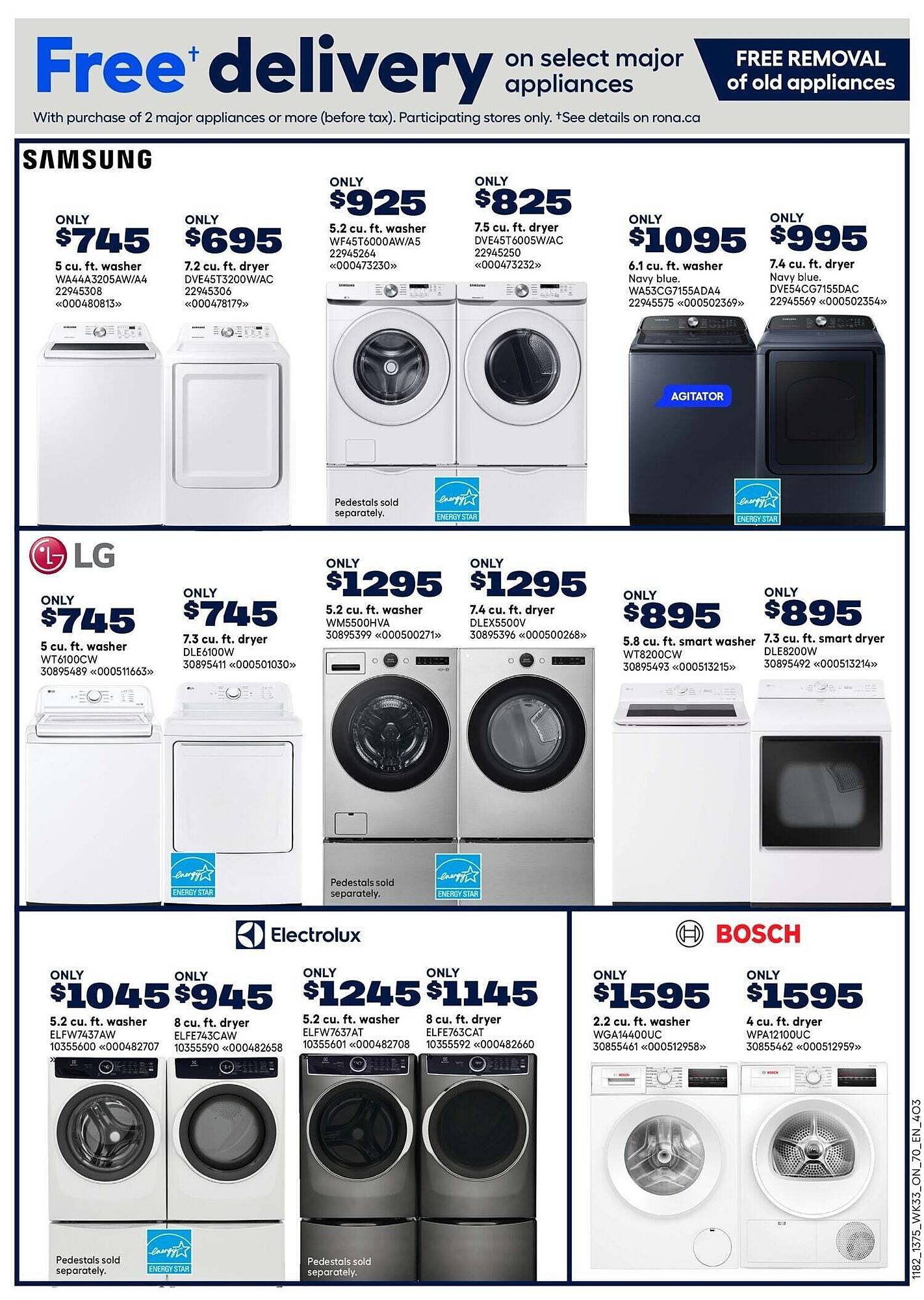 RONA flyer