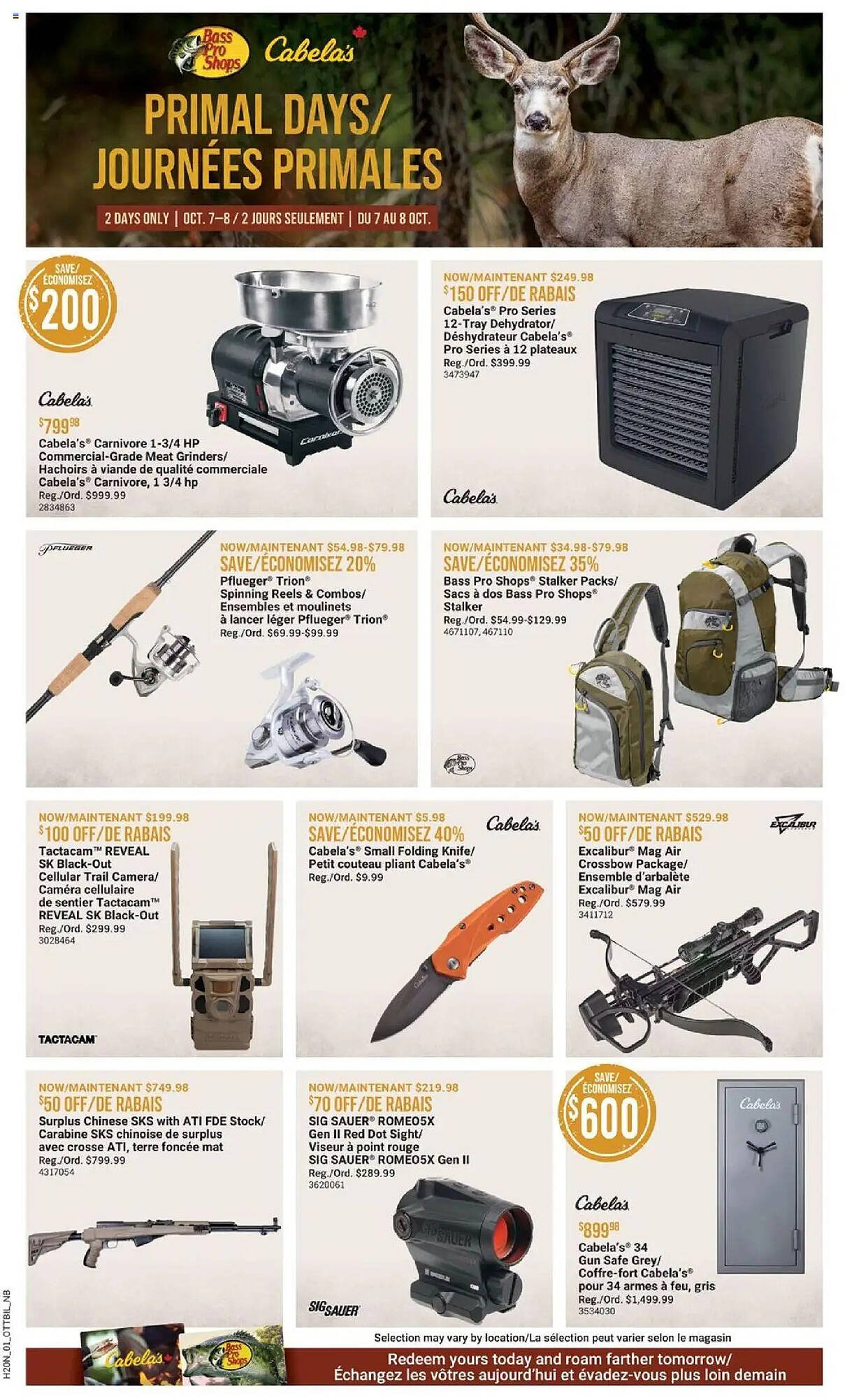 Cabela&#039;s flyer (2025-10-07 - 2025-10-08) | 1