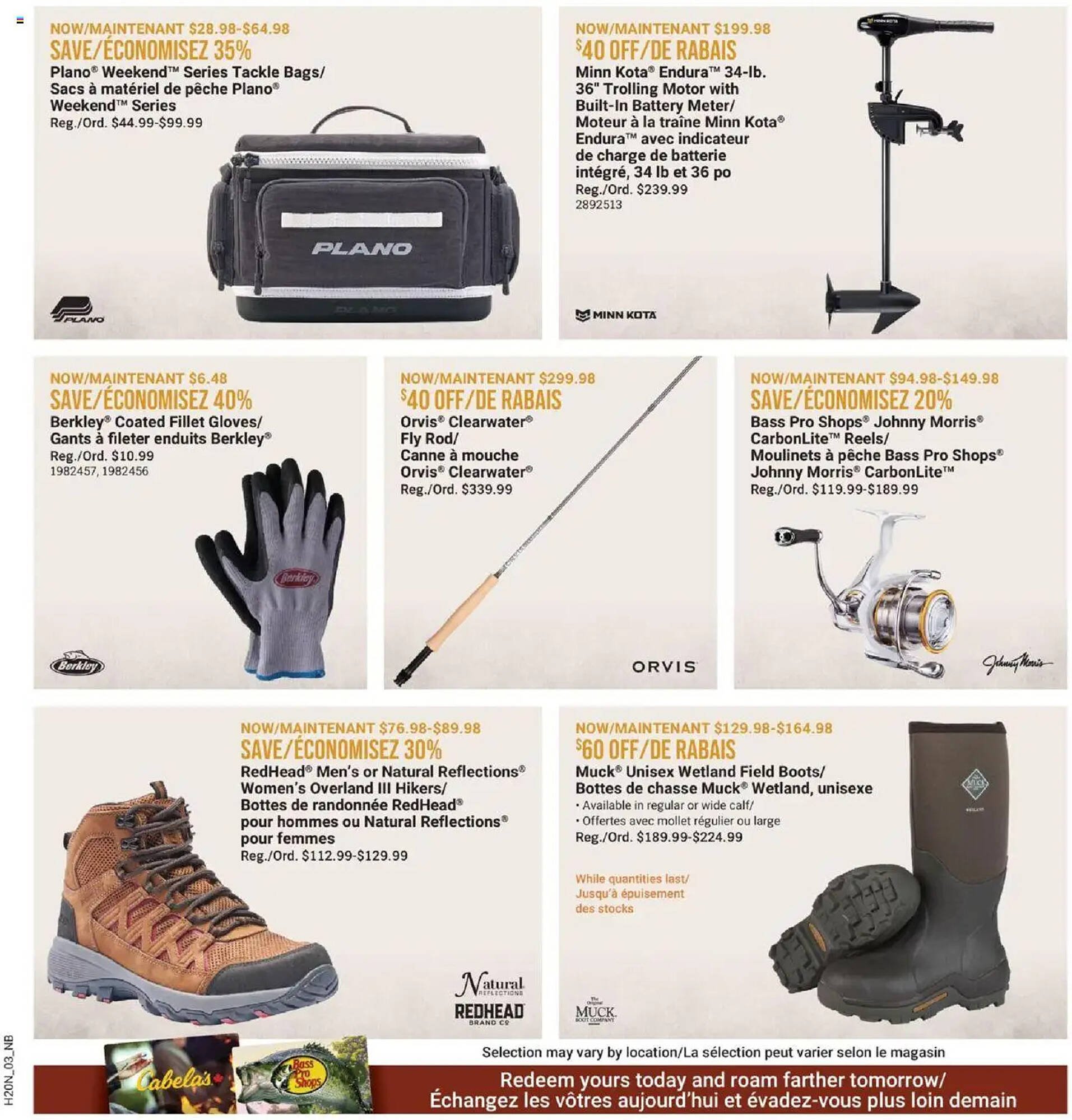 Cabela's flyer