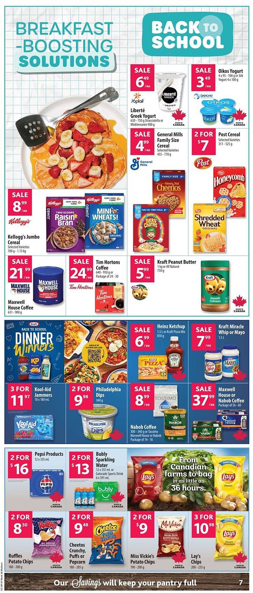 Co-Op Food flyer