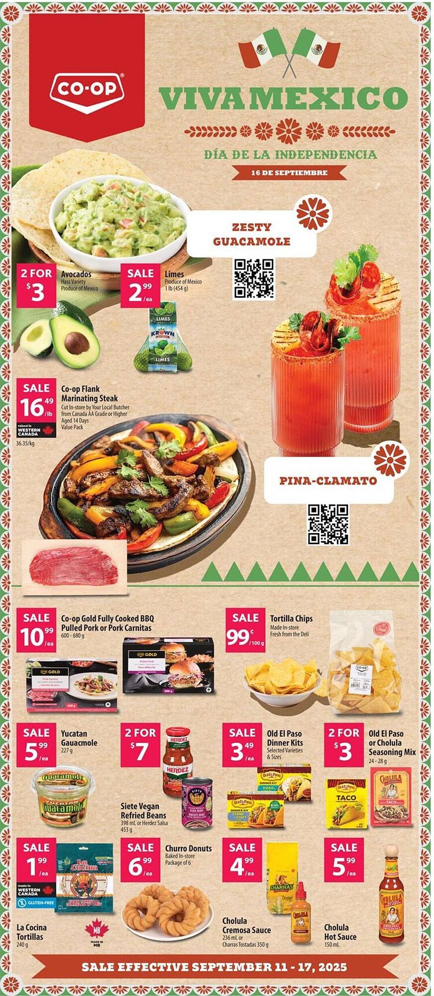 Co-Op Food flyer