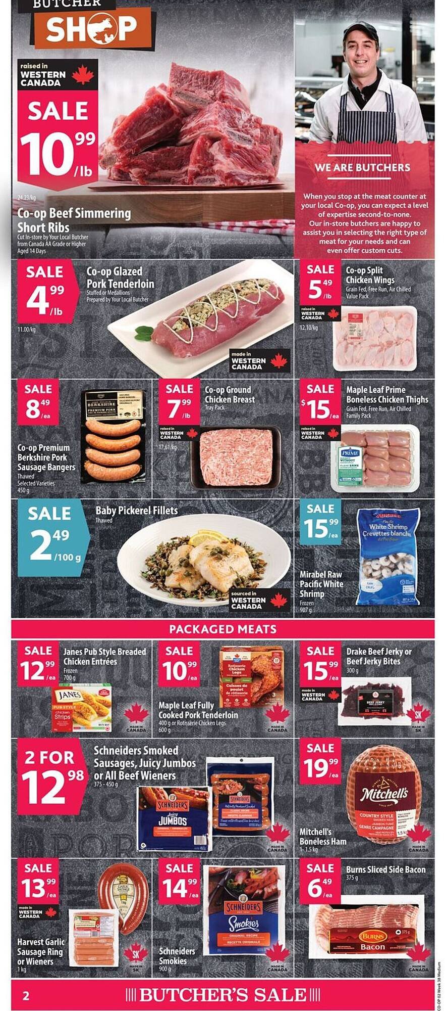 Co-Op Food flyer