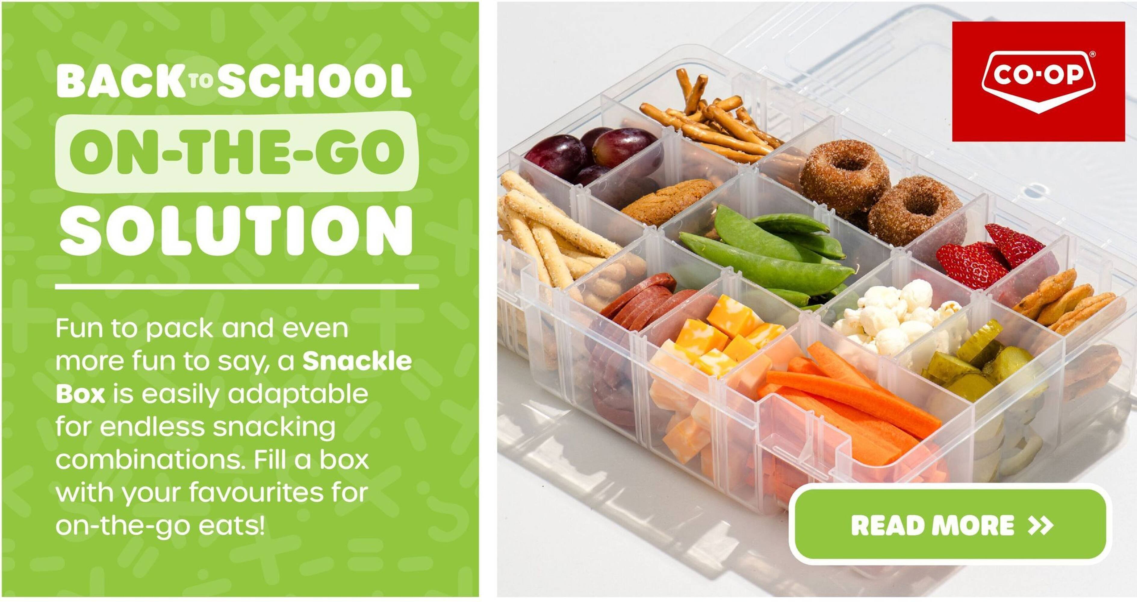 Co-Op Food flyer