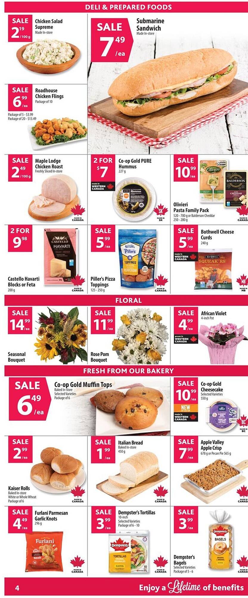Co-Op Food flyer
