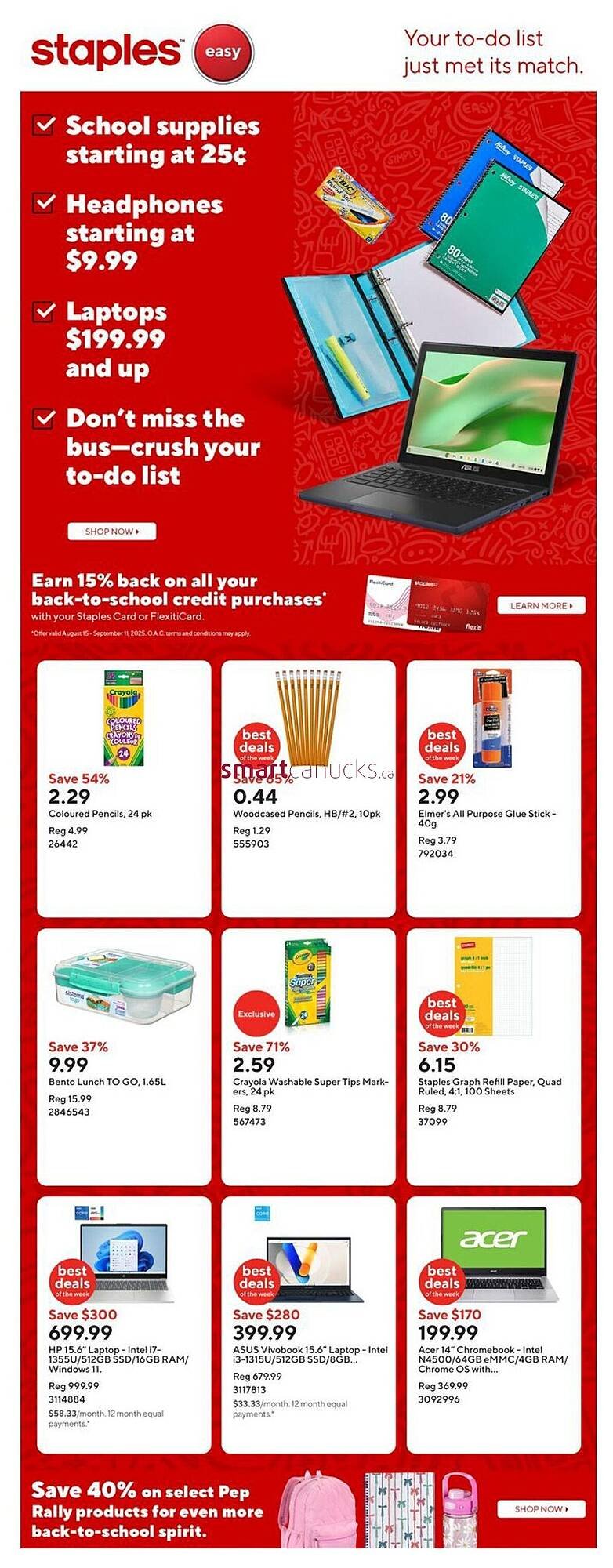 Staples flyer (2025-08-29 - 2025-09-04) | 1