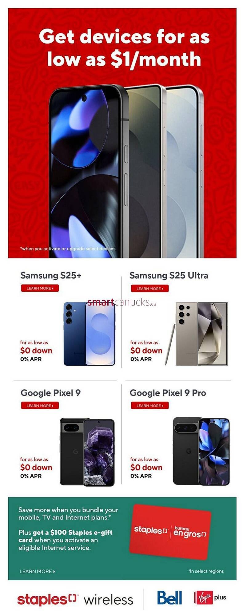 Staples flyer