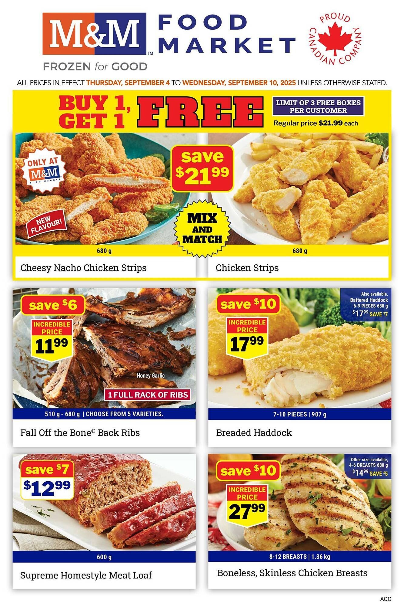 M &amp; M Food Market flyer (2025-09-04 - 2025-09-18) | 1