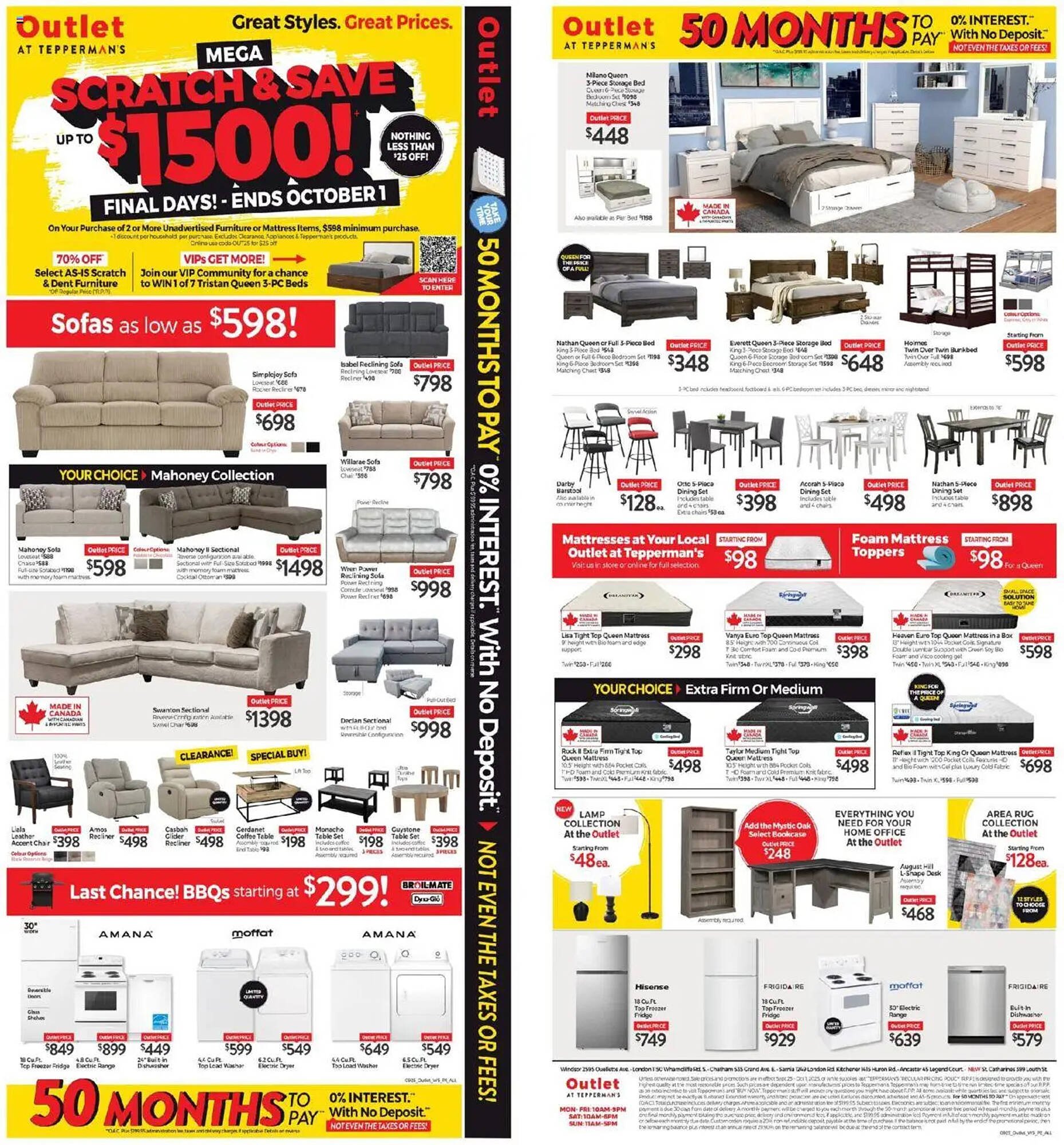 Tepperman&#039;s flyer (2025-09-25 - 2025-10-02) | 1