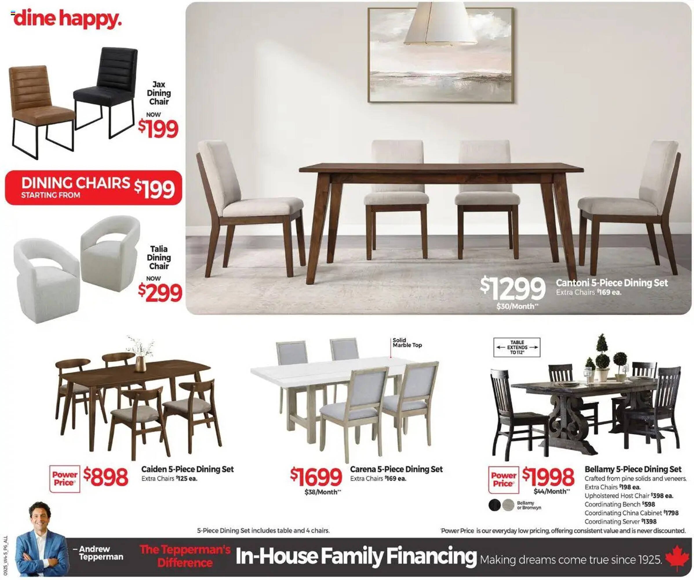 Tepperman's flyer