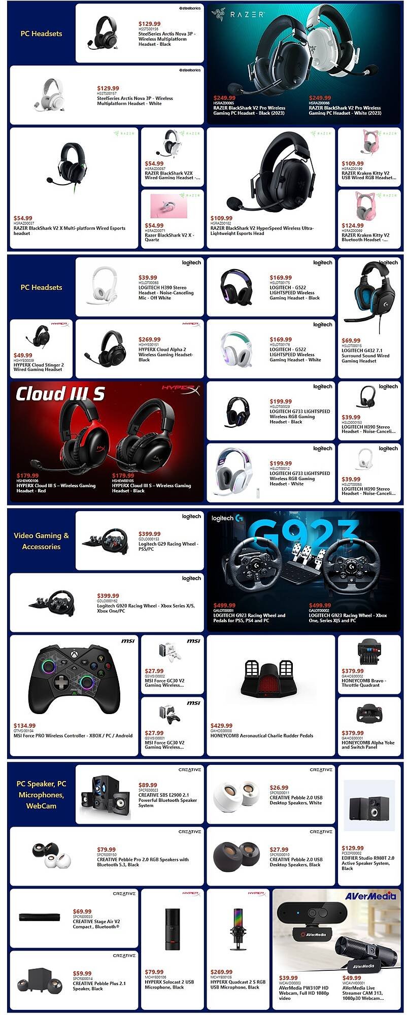 Canada Computers flyer