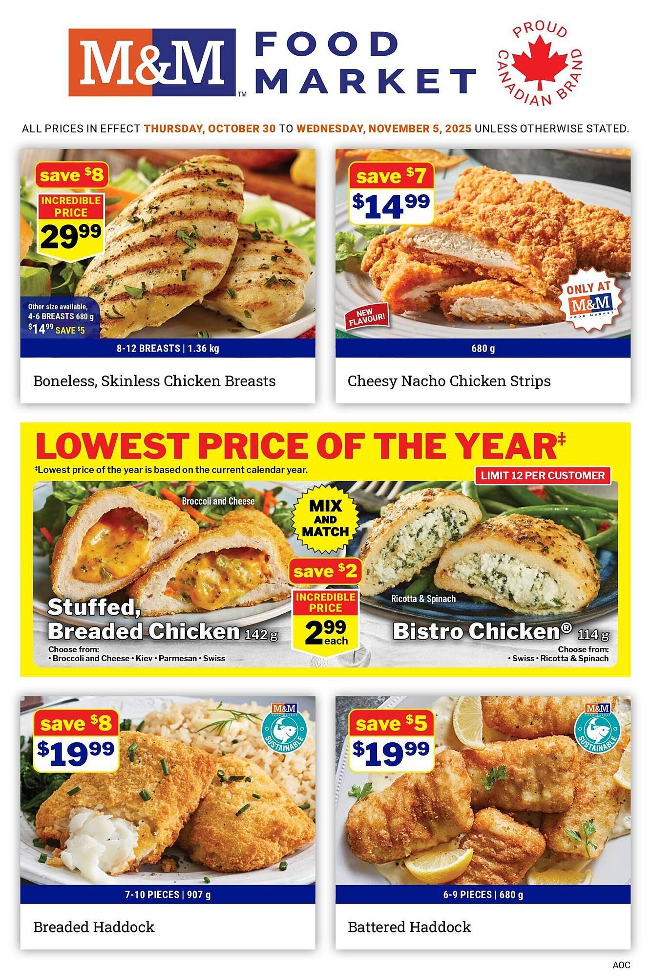 M &amp; M Food Market flyer (2025-10-31 - 2025-11-07) | 1