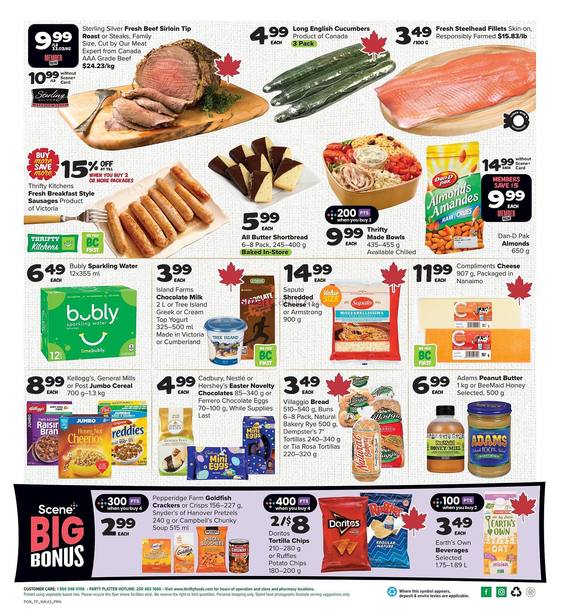 Thrifty Foods flyer