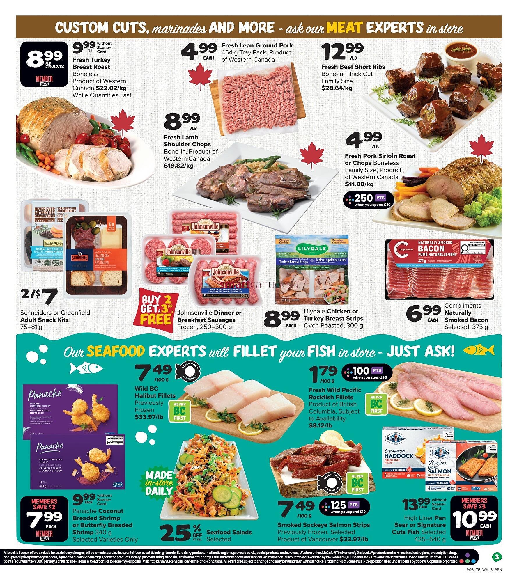 Thrifty Foods flyer