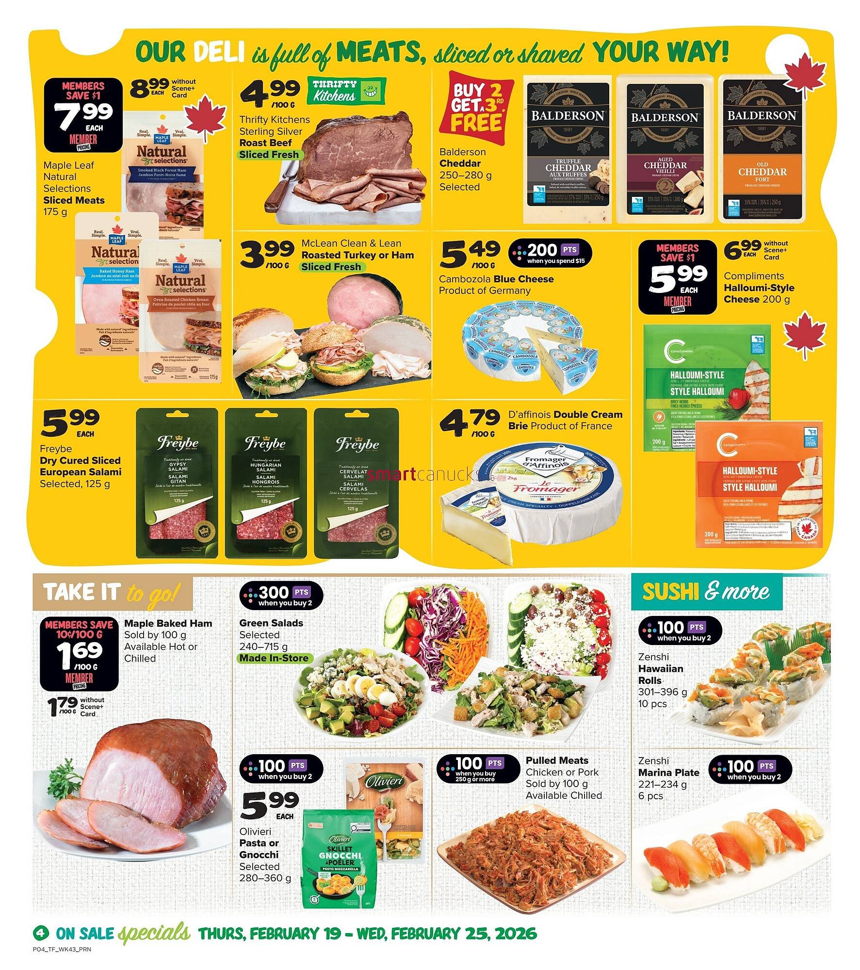 Thrifty Foods flyer