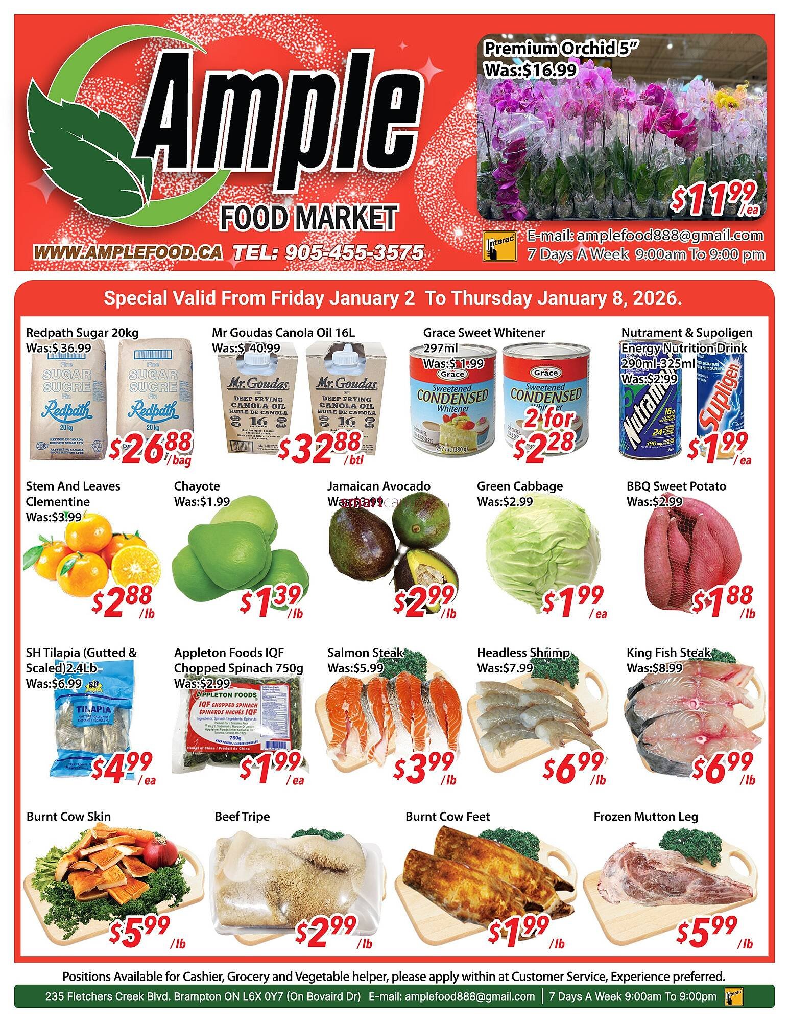 Ample Food Market flyer (2026-01-02 - 2026-01-08) | 1