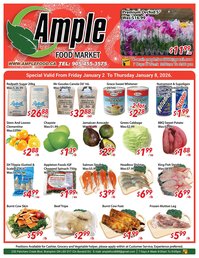 Ample Food Market flyer (2026-01-02 - 2026-01-08)
