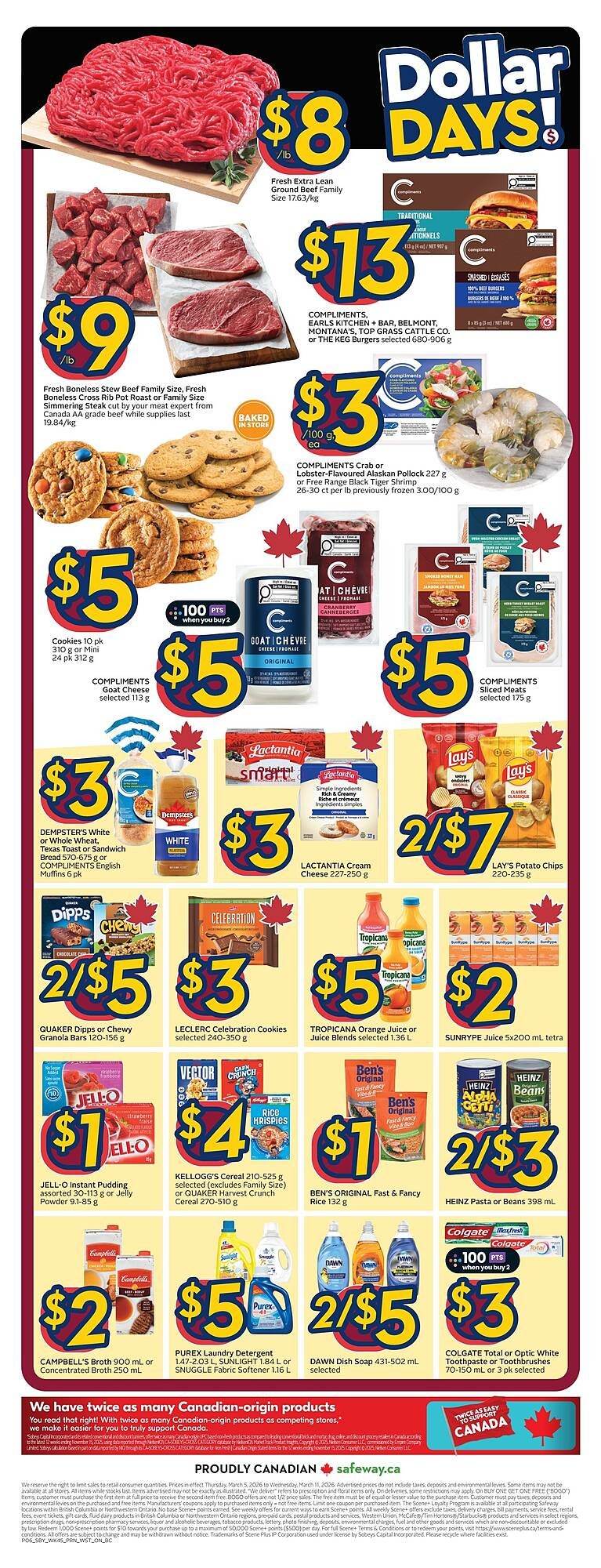 Safeway flyer (2026-03-05 - 2026-03-11) | 3