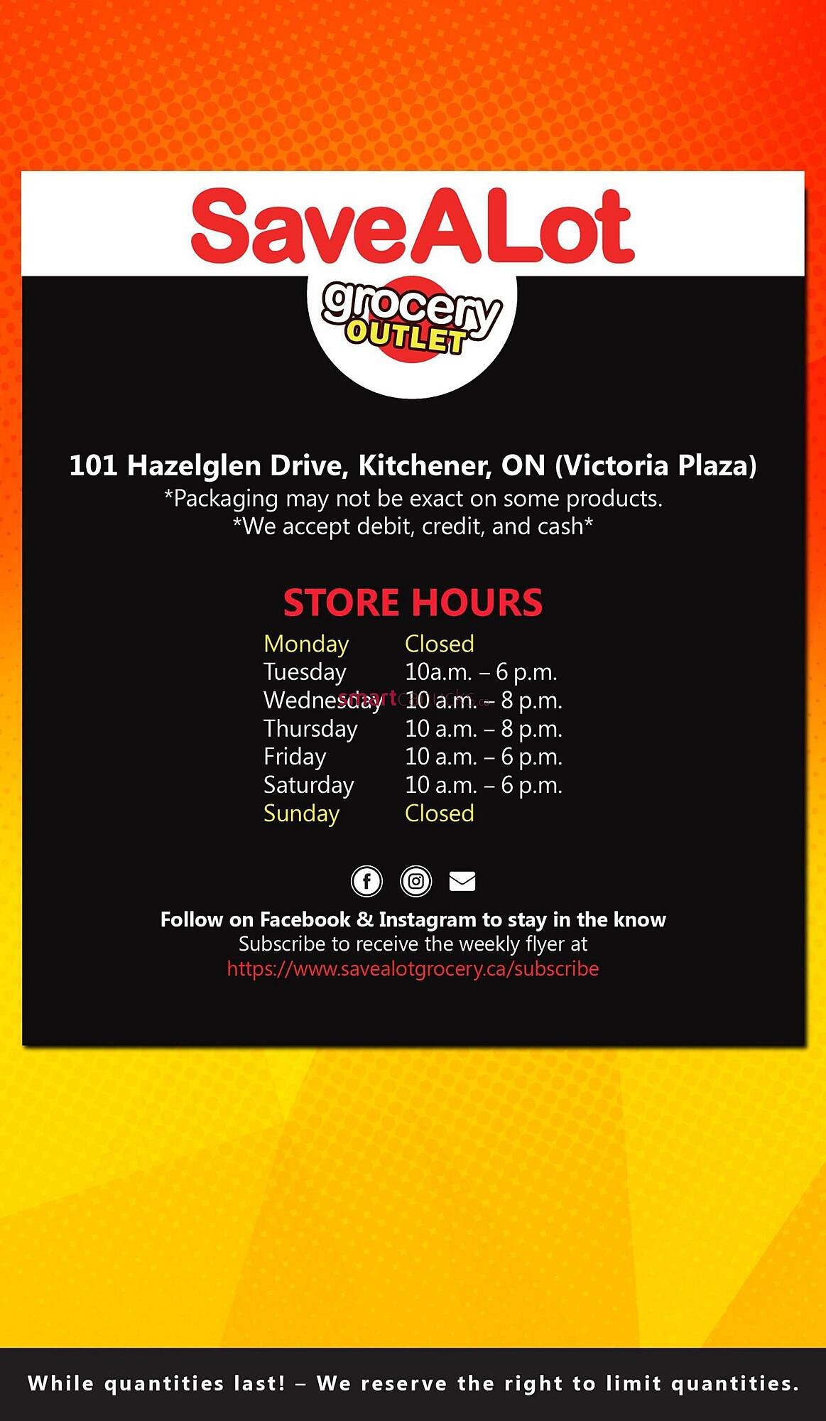 Save on Foods flyer
