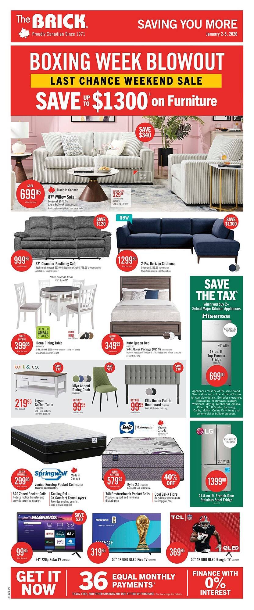 The Brick flyer (2025-12-30 - 2026-01-13) | 1