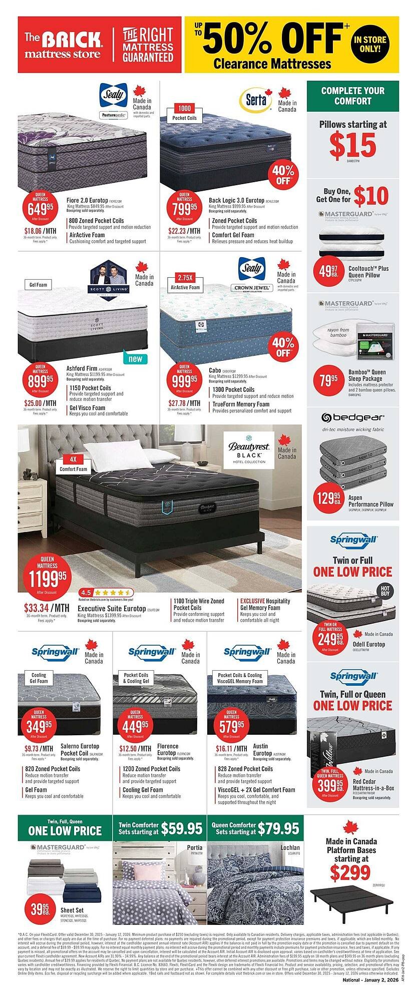 The Brick flyer (2025-12-30 - 2026-01-13) | 14