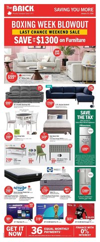 The Brick flyer (2025-12-30 - 2026-01-13)