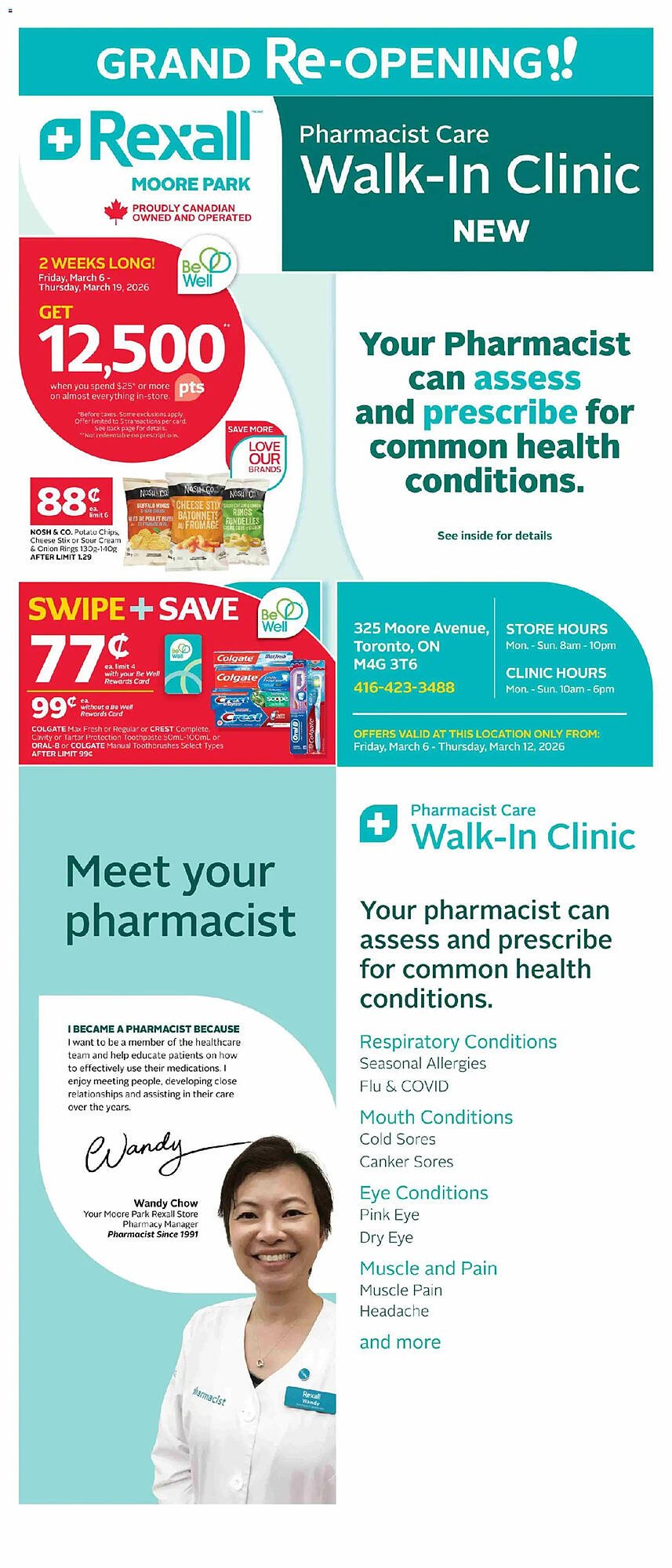 Rexall flyer (2026-03-06 - 2026-03-13) | 1