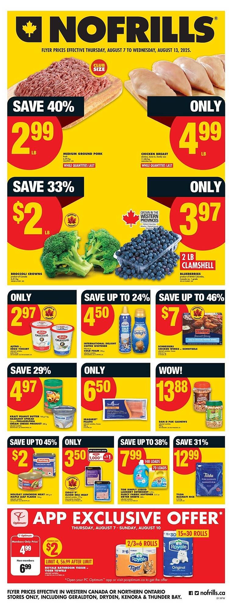 No Frills flyer