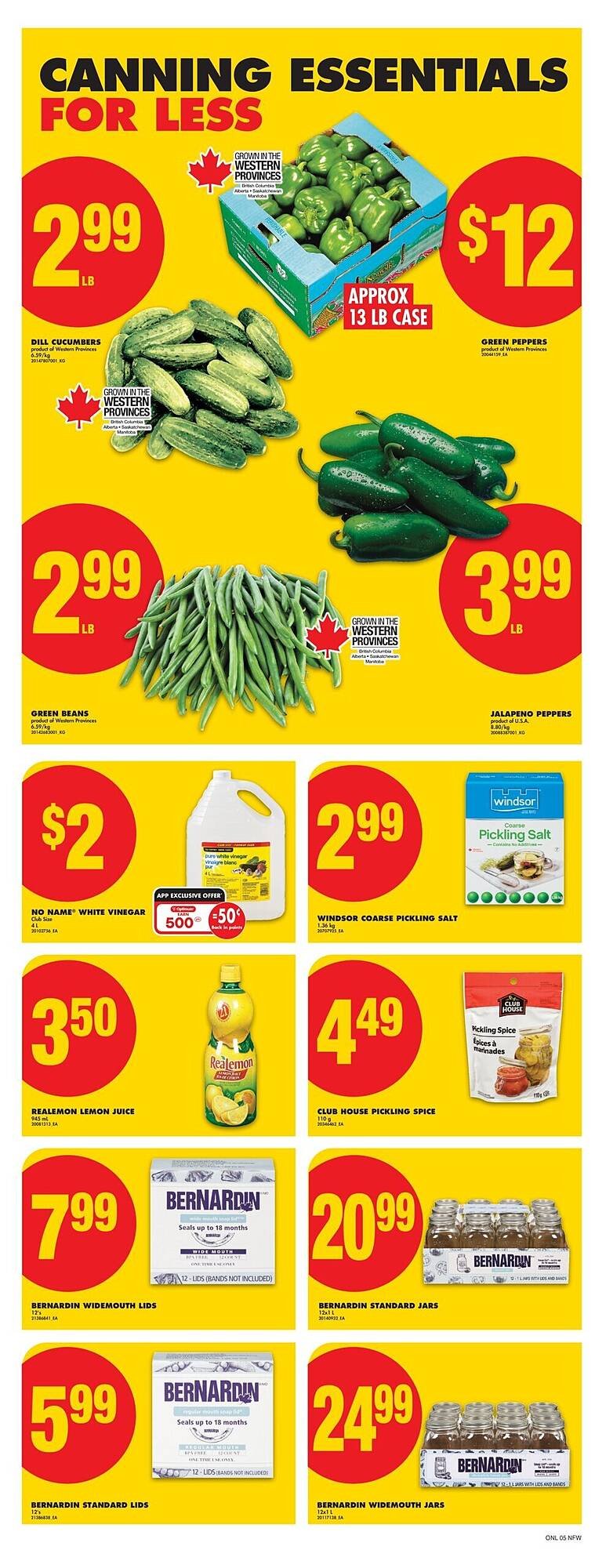 No Frills flyer