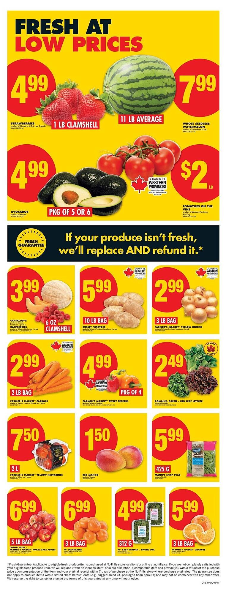 No Frills flyer