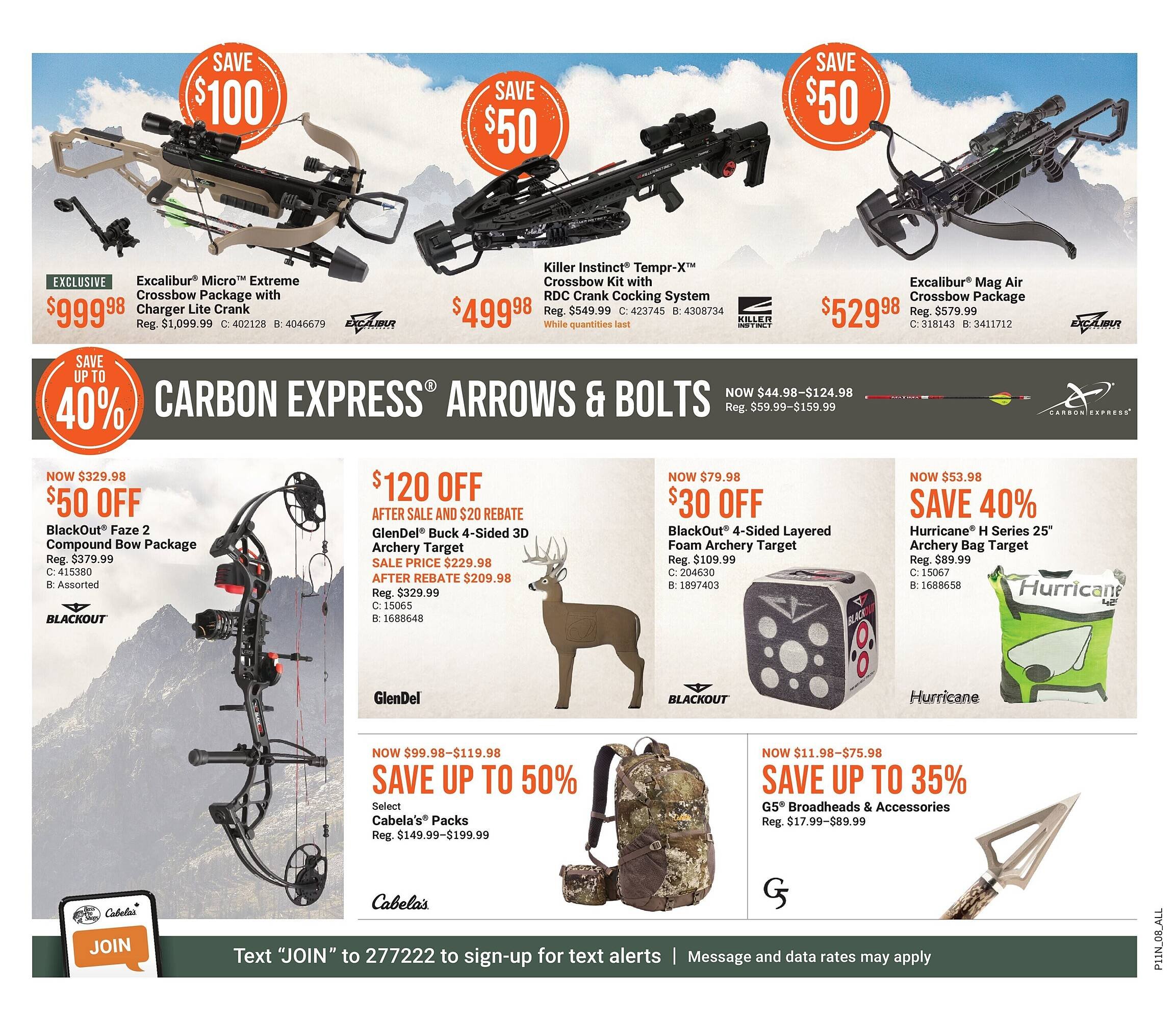 Bass Pro flyer
