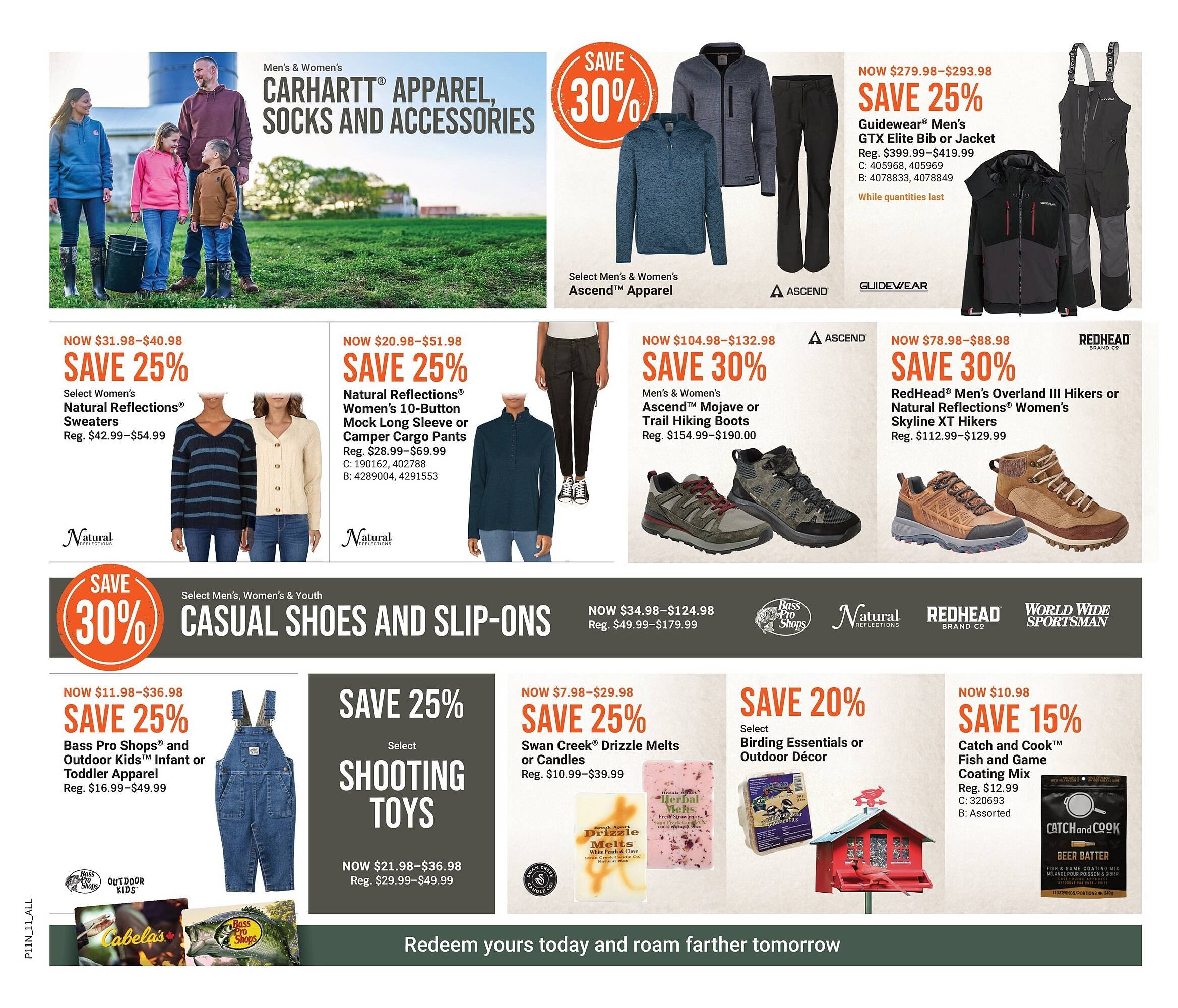 Bass Pro flyer