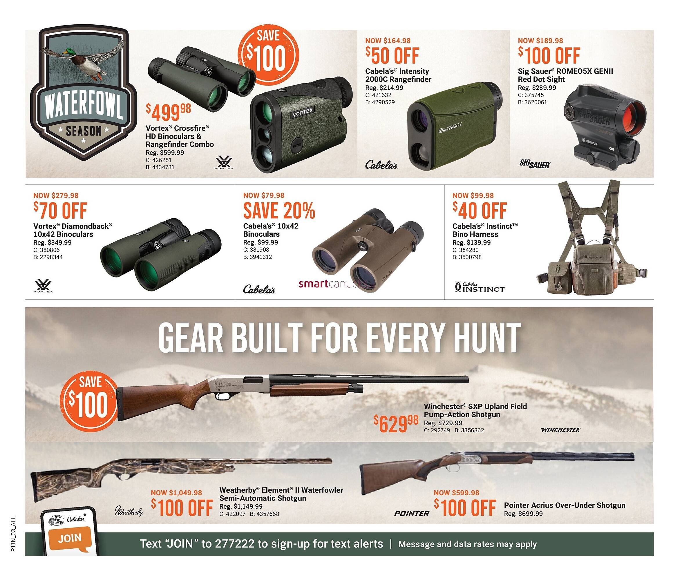 Bass Pro flyer