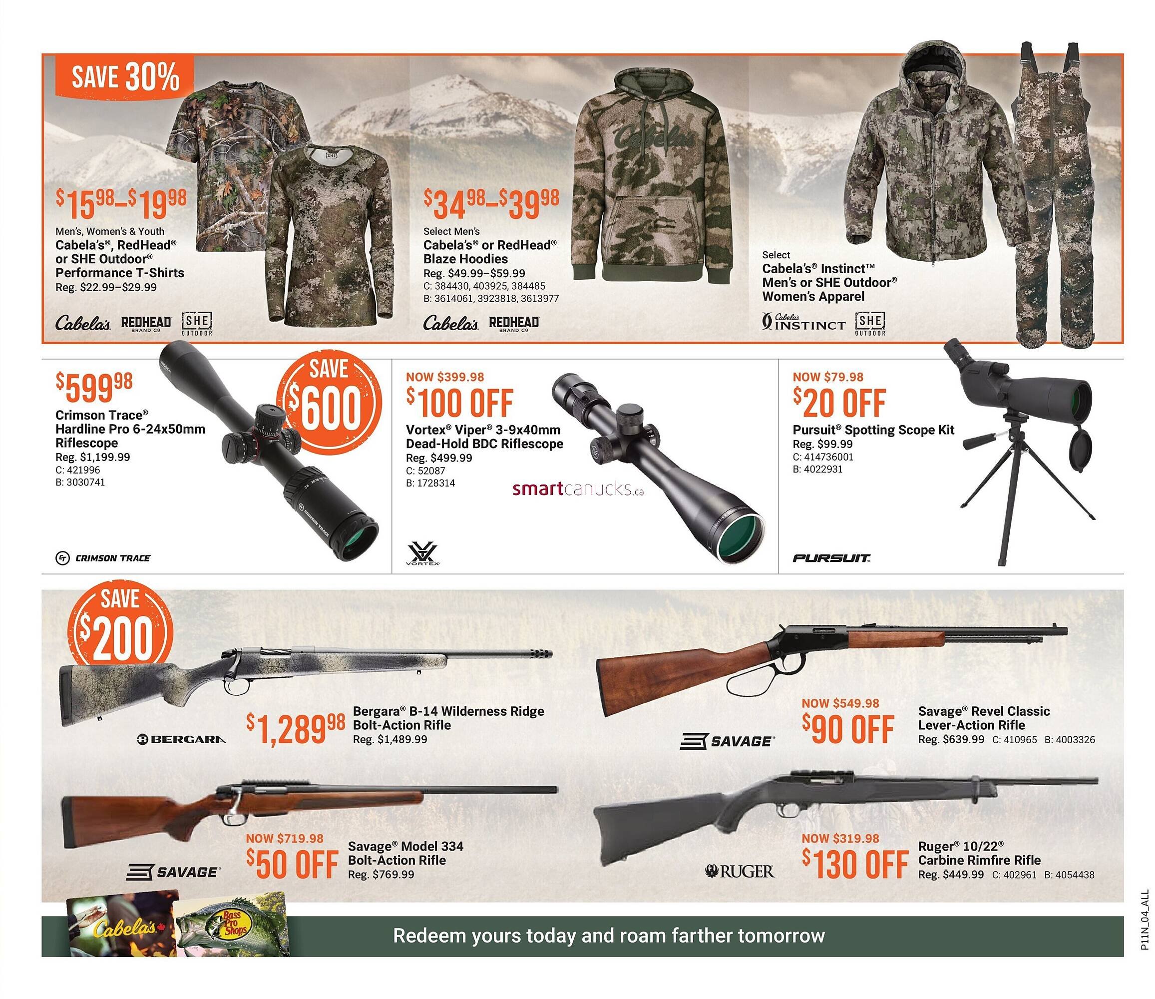 Bass Pro flyer