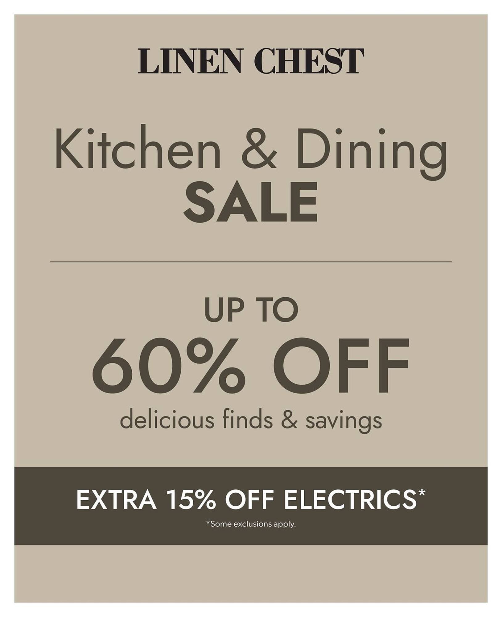 Linen Chest flyer (2026-03-09 - 2026-03-31) | 1
