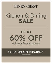Linen Chest flyer (2026-03-09 - 2026-03-31)