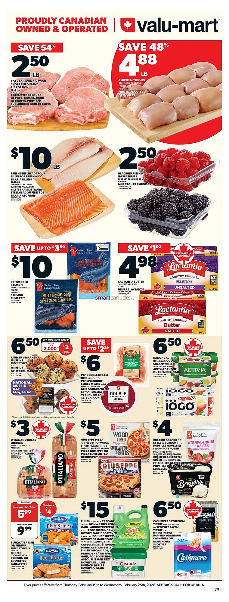 Valu-mart flyer